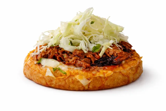 Sope con asientos
